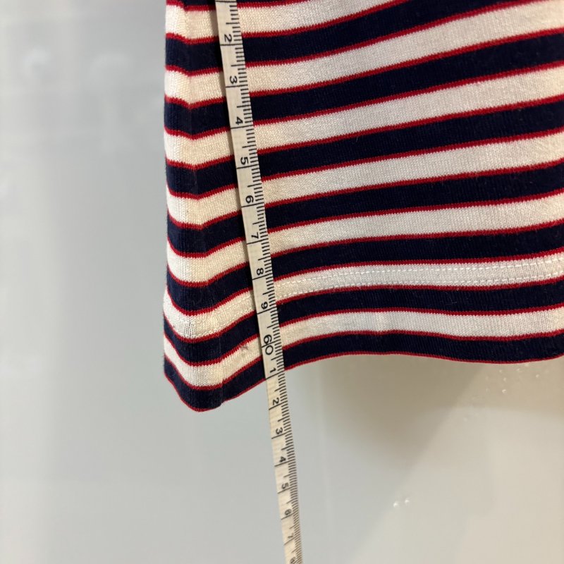 【美收精品】GUCCI 紅白藍條紋上衣 4-123【隔月月中將轉賣至日本 上架期限30天】-9