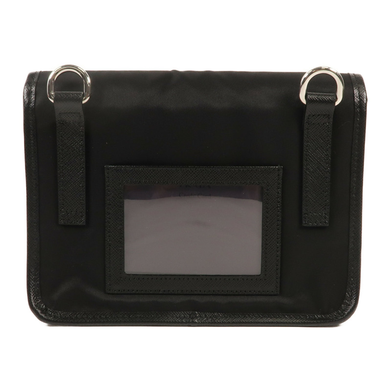 PRADA 尼龍Shoulder Bag銀扣肩背袋-1