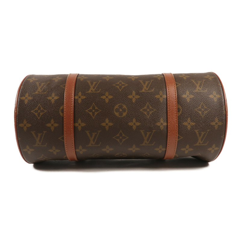 LOUIS VUITTON Monogram Papillon 30金扣手挽袋-4