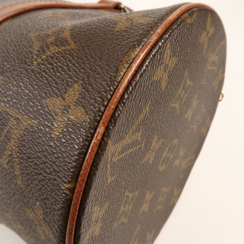 LOUIS VUITTON Monogram Papillon 30金扣手挽袋-9