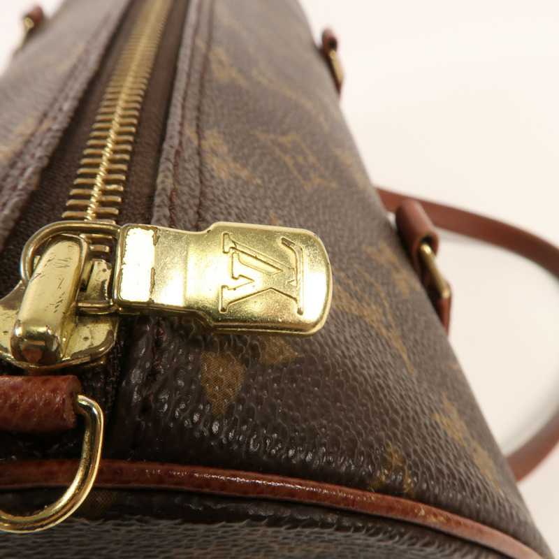 LOUIS VUITTON Monogram Papillon 30金扣手挽袋-10