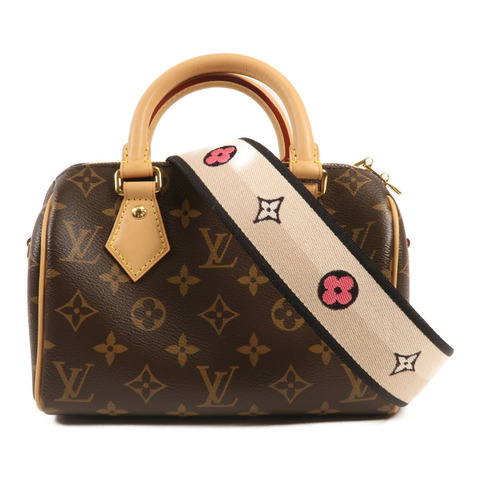 LOUIS VUITTON Monogram Speedy Bandouliere 20金扣手挽肩背兩用袋
