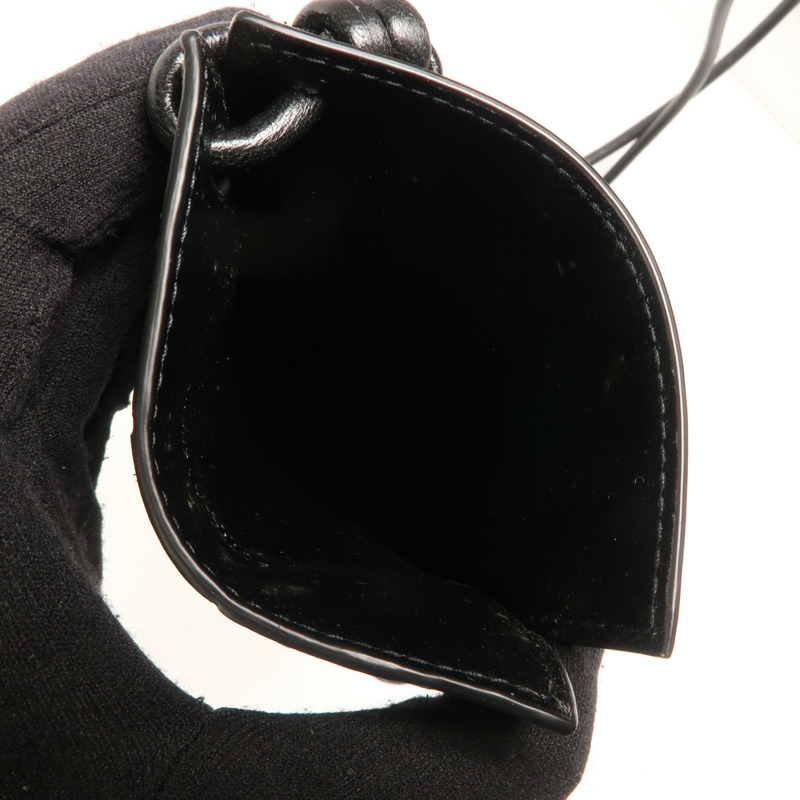 BOTTEGA VENETA 牛皮皮革Phone Pouch銀扣肩背袋-4