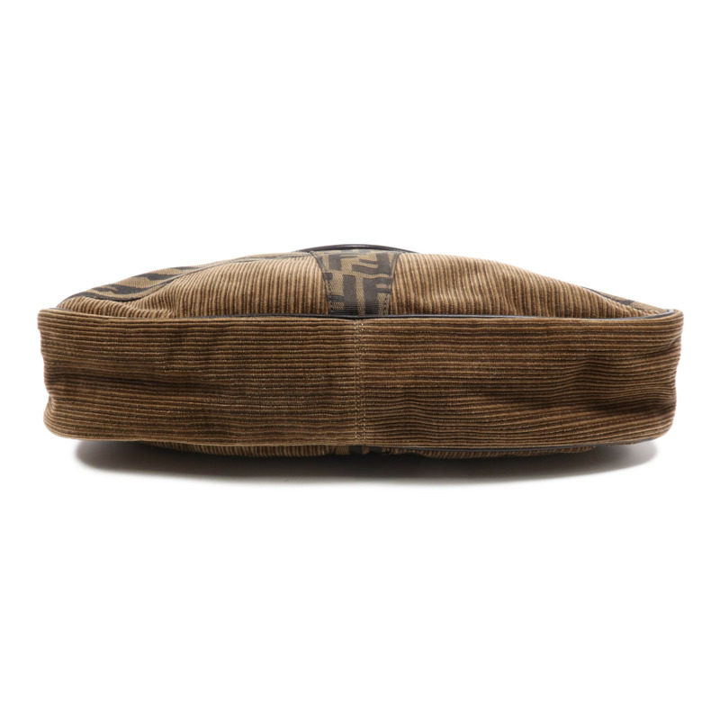 FENDI 帆布Shoulder Bag金扣肩背袋-3