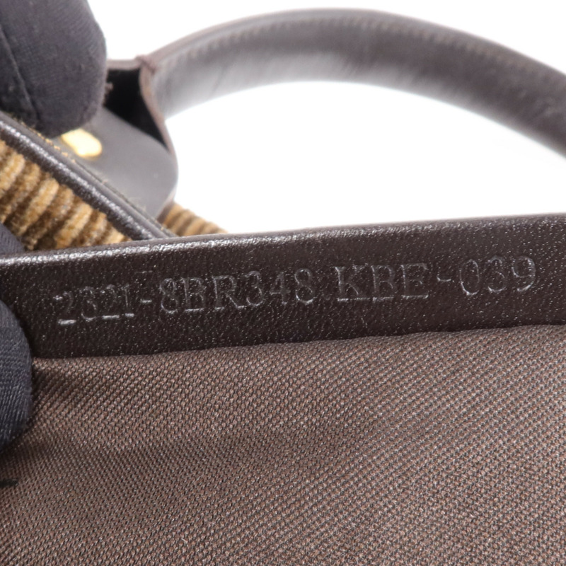 FENDI 帆布Shoulder Bag金扣肩背袋-15