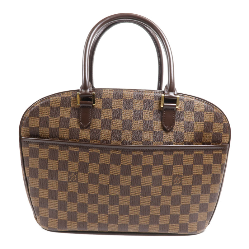 LOUIS VUITTON Damier Sarria Horizontal金扣手挽袋-1