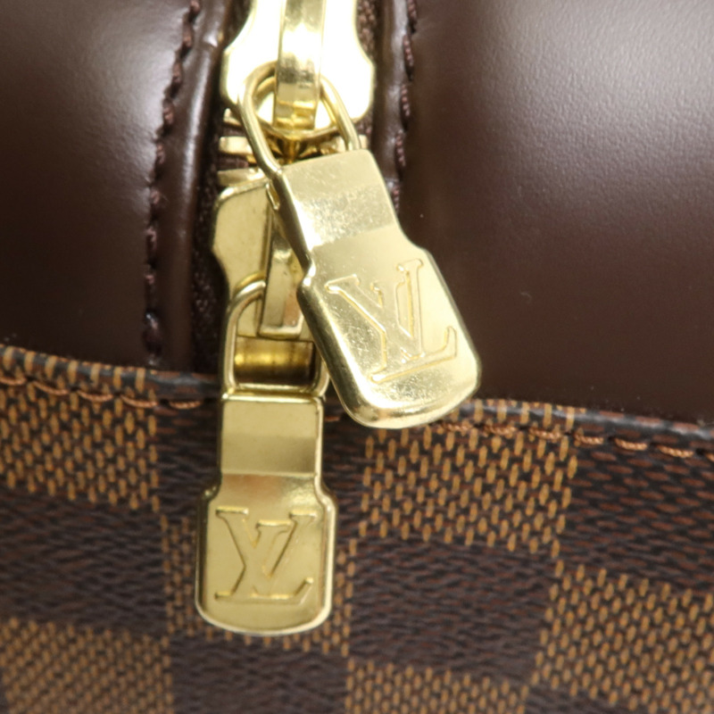 LOUIS VUITTON Damier Sarria Horizontal金扣手挽袋-12