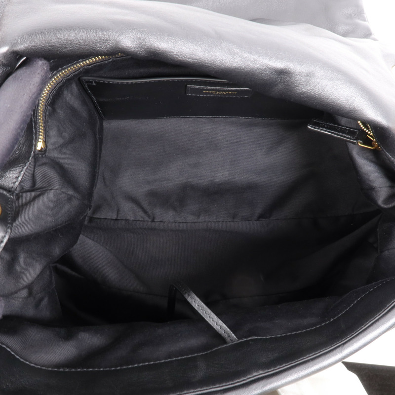 SAINT LAURENT 羊皮皮革LARGE Jamie 4.3金扣鏈帶肩背袋-4