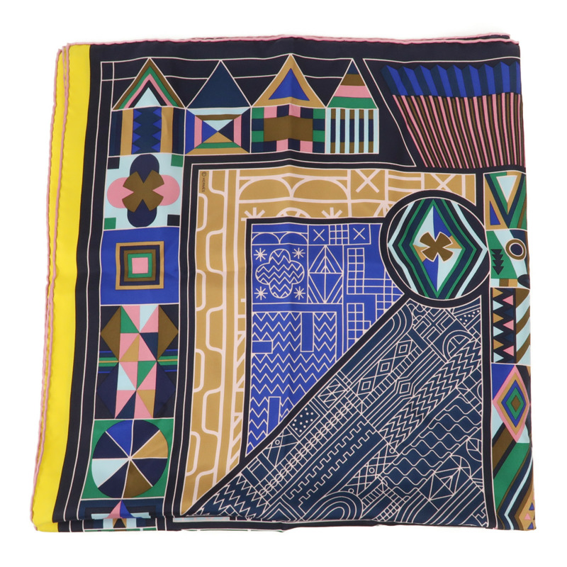 HERMES 絲質Scarf 90X90cm絲巾-2