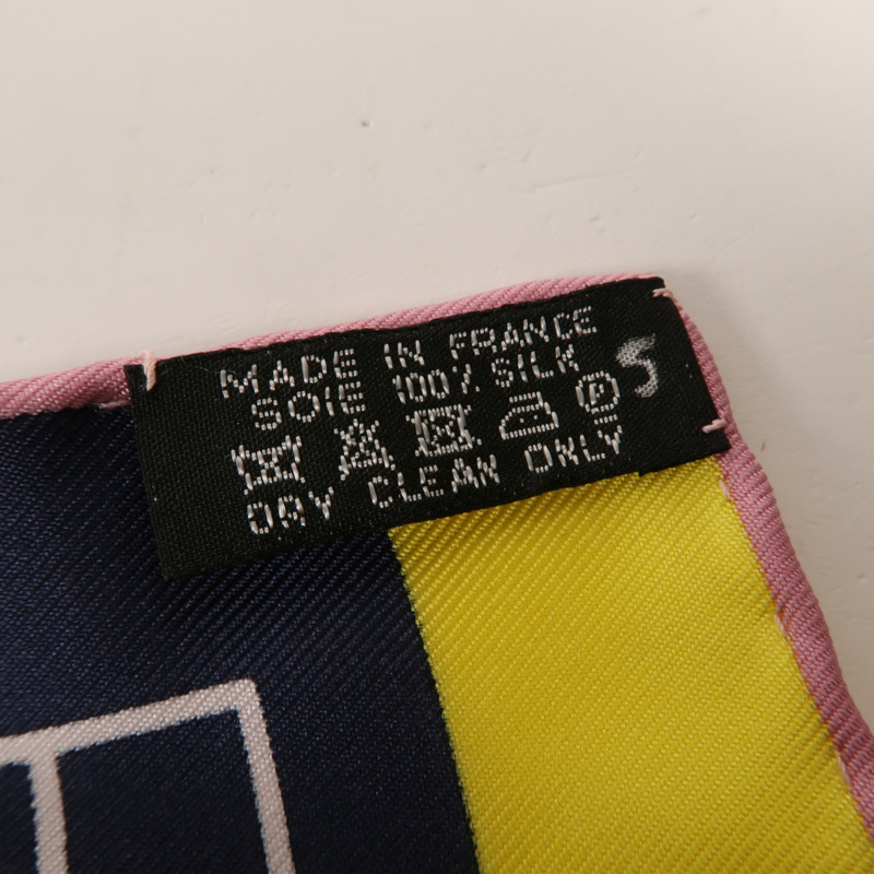 HERMES 絲質Scarf 90X90cm絲巾-8