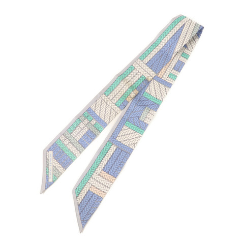 HERMES 絲質Twilly絲巾