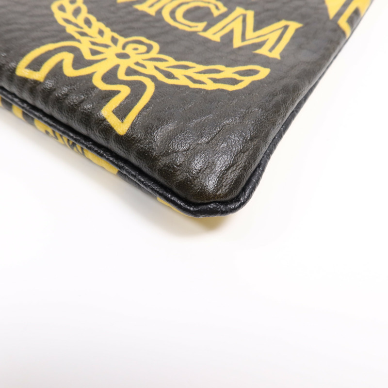 MCM 塗層帆布Pouch手拿包-3