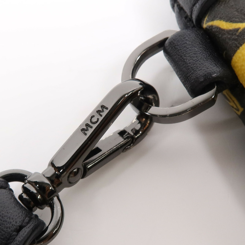 MCM 塗層帆布Pouch手拿包-7