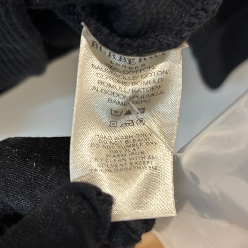 【美收精品】BURBERRY 黑色針織外套 4-113【隔月月中將轉賣至日本 上架期限30天】-6