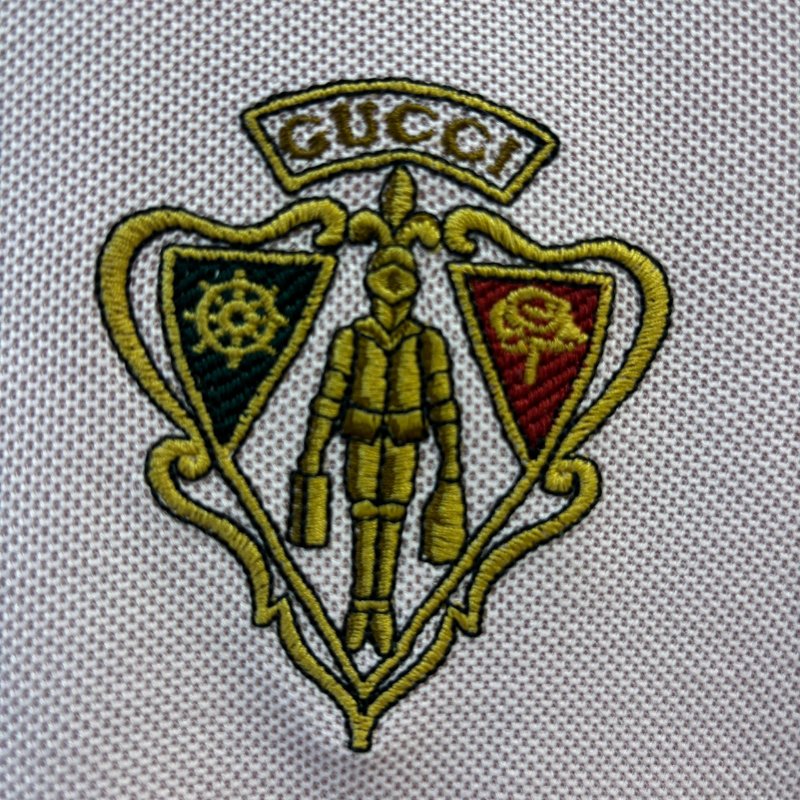 【美收精品】GUCCI 粉色polo衫 4-124【隔月月中將轉賣至日本 上架期限30天】-8