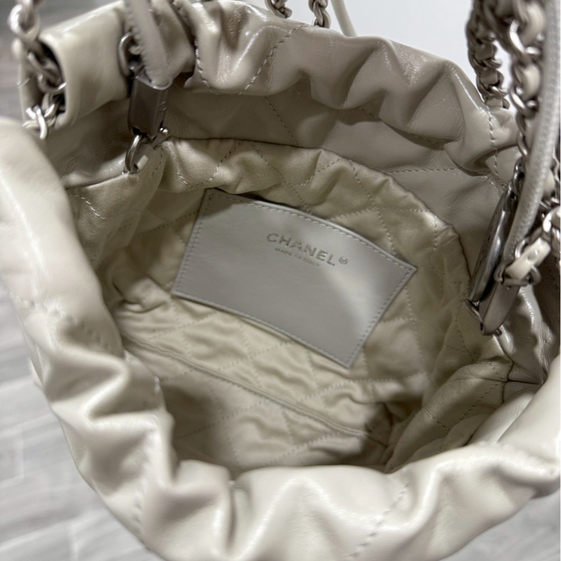 Chanel 22 mini 銀鍊版 全新-8