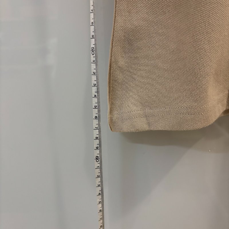 【美收精品】BURBERRY 米白色polo衫 4-127【隔月月中將轉賣至日本 上架期限30天】-10