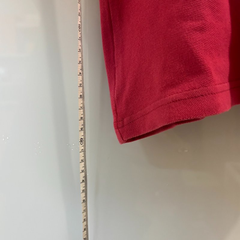 【美收精品】BURBERRY 桃紅色polo衫  4-128【隔月月中將轉賣至日本 上架期限30天】-9