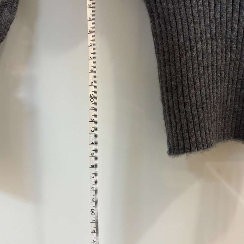 【美收精品】HERMES 灰色針織毛衣 4-131【隔月月中將轉賣至日本 上架期限30天】-10