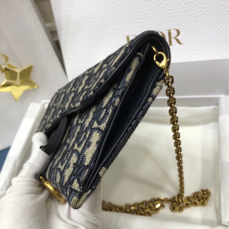 Dior 迪奥 刺绣老花二合一 woc链条包 21年-3