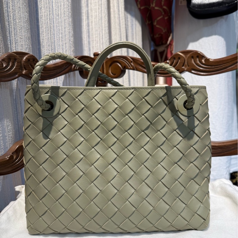 BV编织洞石绿色 Andiamo 小号-1