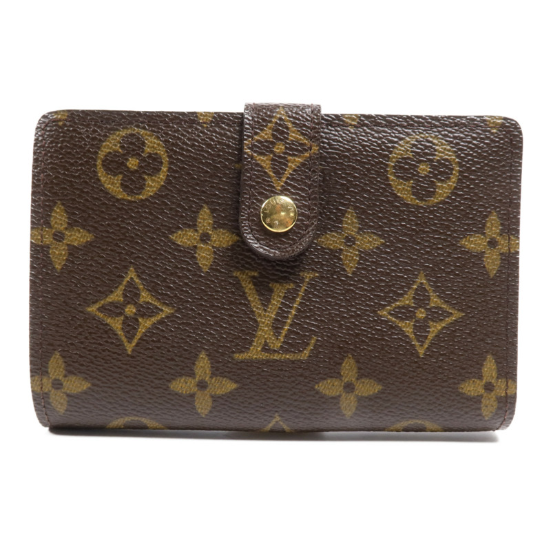 LOUIS VUITTON Monogram Porte Monnaie Viennois金扣錢包-0