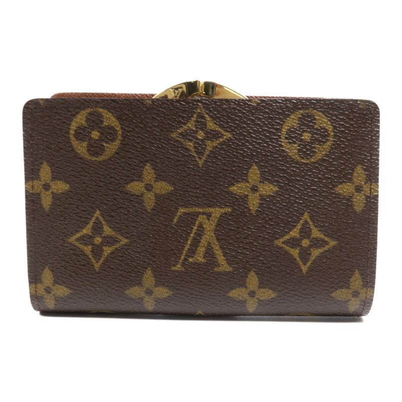 LOUIS VUITTON Monogram Porte Monnaie Viennois金扣錢包-1