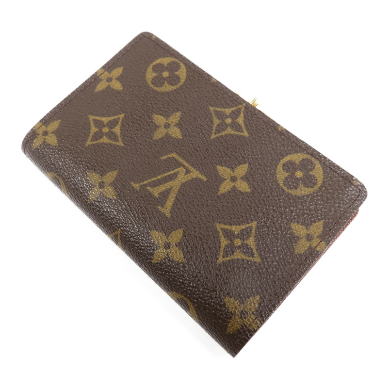 LOUIS VUITTON Monogram Porte Monnaie Viennois金扣錢包-3
