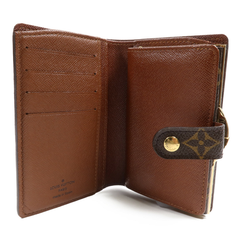 LOUIS VUITTON Monogram Porte Monnaie Viennois金扣錢包-4