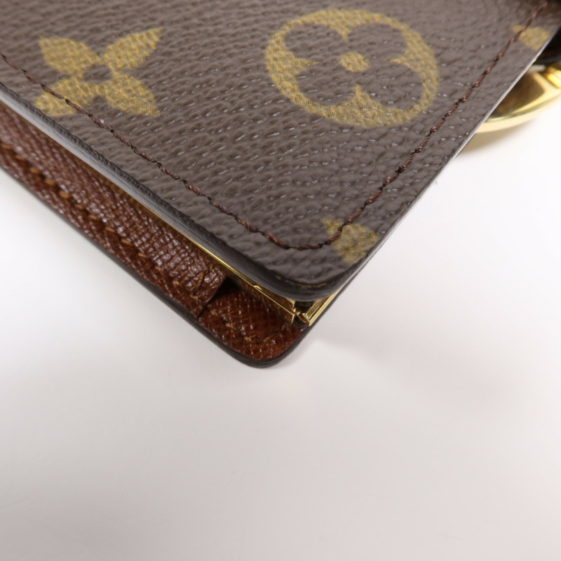 LOUIS VUITTON Monogram Porte Monnaie Viennois金扣錢包-7