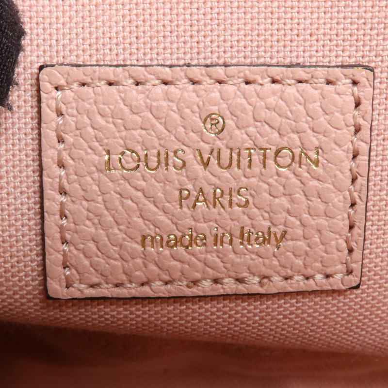 LOUIS VUITTON Epi Pochette Felissie銀扣鏈帶肩背袋-16