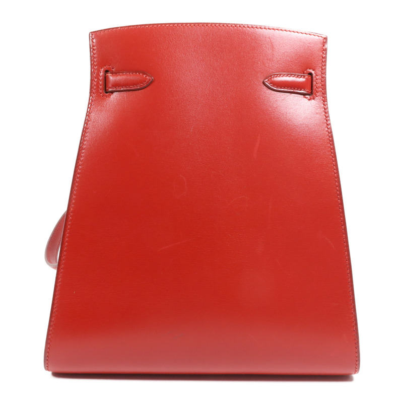 HERMES Box Calf皮革Sac Kelly Sport金扣肩背袋-1