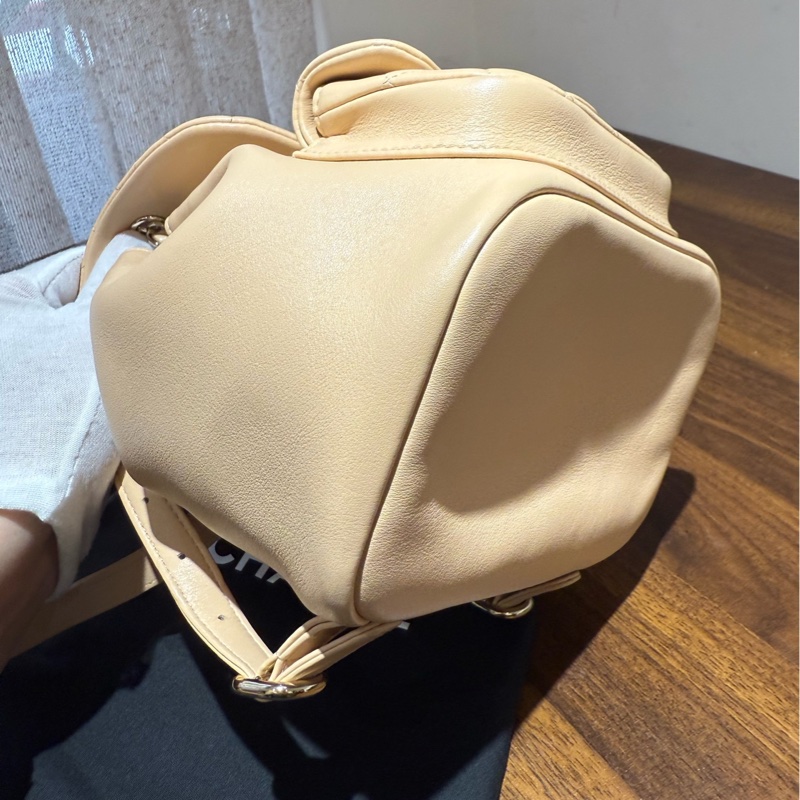 Chanel 奶茶色Duma双肩包小号 25年芯片-7