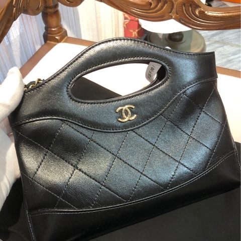 Chanel 香奈儿 牛皮31bag nano 链条包