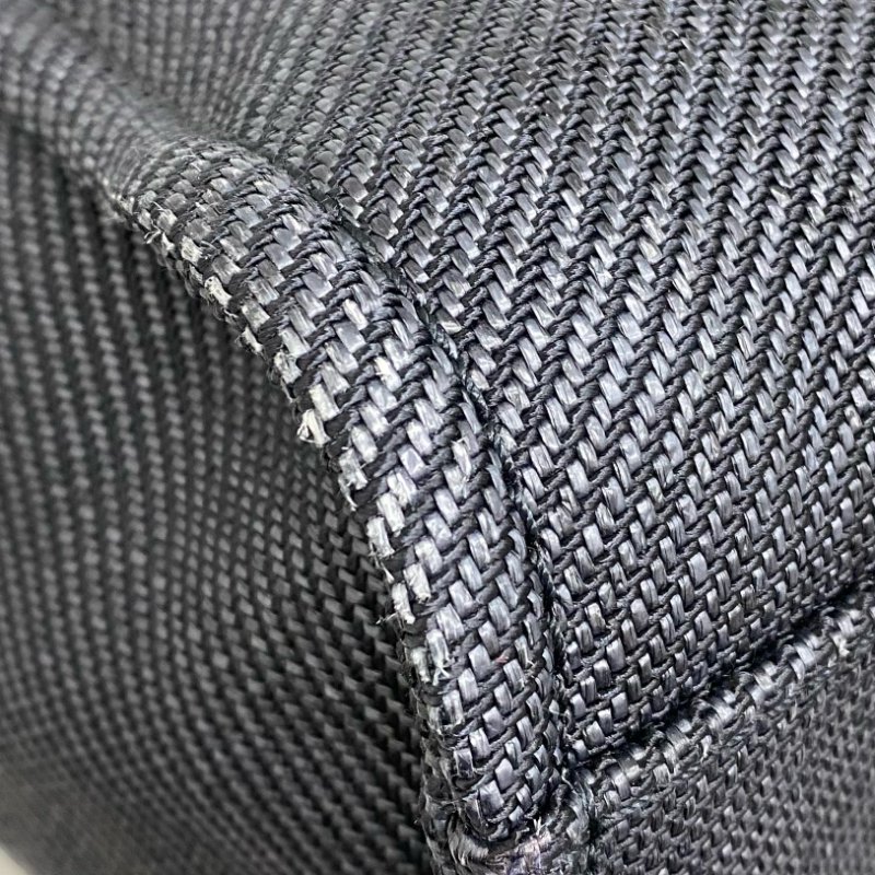 △ Chanel 香奈兒 Deauville Navy Canvas Raffia Gold Tone Metal Chain Tote Bag No.30 A66941 深藍色帆布 拉菲草金色金屬鏈條托特袋 No.30 A66941 -257018203-12