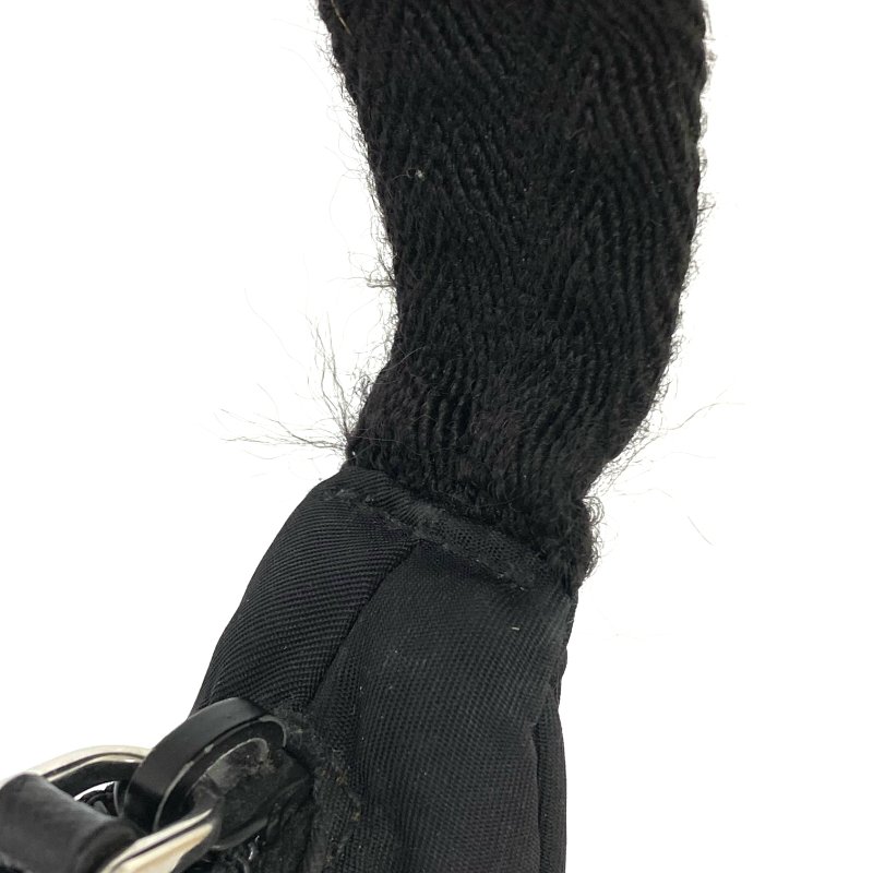 ☆ Prada 普拉達 Black Nylon Re-edition 2000 Shoulder Bag 黑色尼龍肩揹袋 - 257018434-21