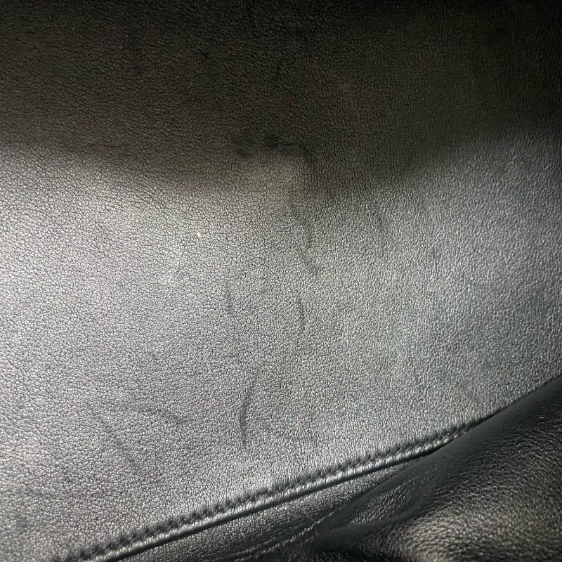 △ Hermes 愛馬仕 Black Swift Calfskin Palladium Plated Metal Tool Box 26 2 Way Bag Stamp [O] 黑色滑面小牛皮鍍鈀金屬兩用袋[O]刻 - 257018813-17