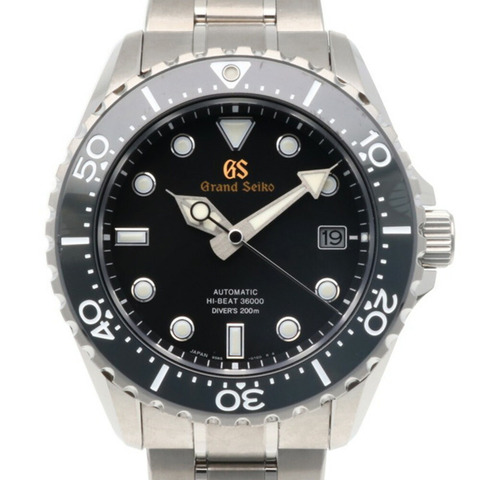 Grand Seiko 機械高頻36000潛水錶，不鏽鋼材質，型號9S85-01R0 SBGH291，自動上鍊，翻新，男款