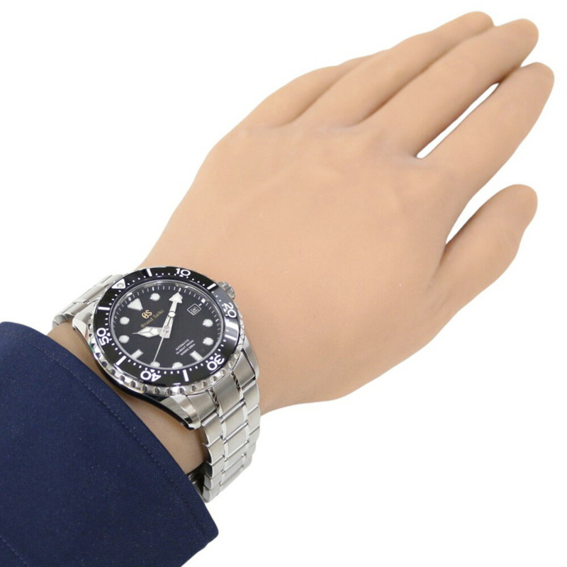 Grand Seiko 機械高頻36000潛水錶,不鏽鋼材質,型號9S85-01R0 SBGH291,自動上鍊,翻新,男款-1