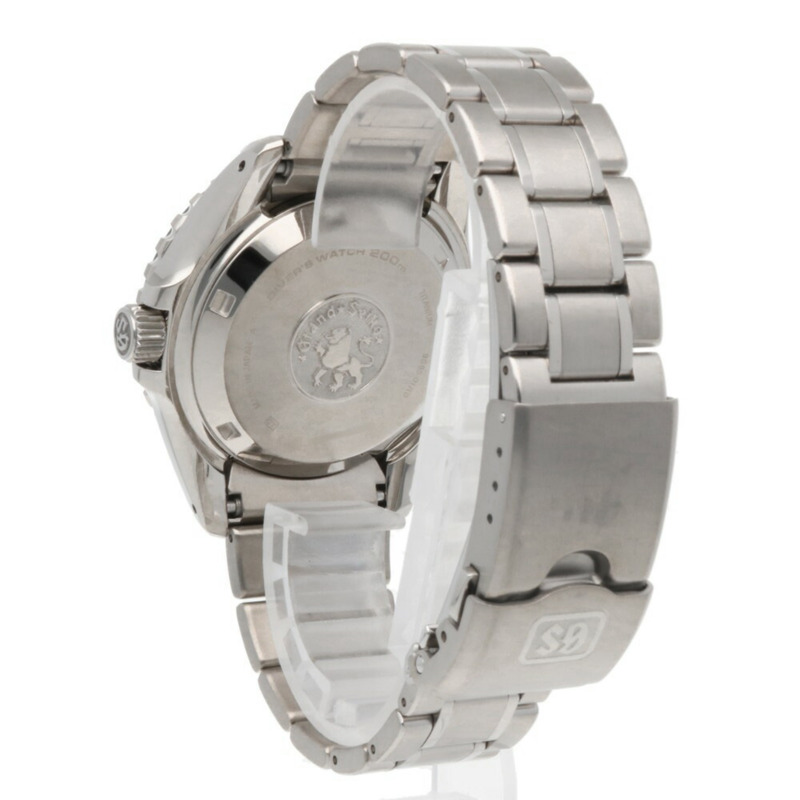 Grand Seiko 機械高頻36000潛水錶,不鏽鋼材質,型號9S85-01R0 SBGH291,自動上鍊,翻新,男款-4