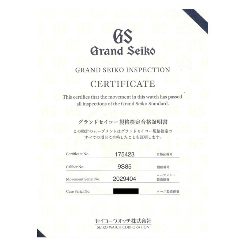 Grand Seiko 機械高頻36000潛水錶,不鏽鋼材質,型號9S85-01R0 SBGH291,自動上鍊,翻新,男款-10