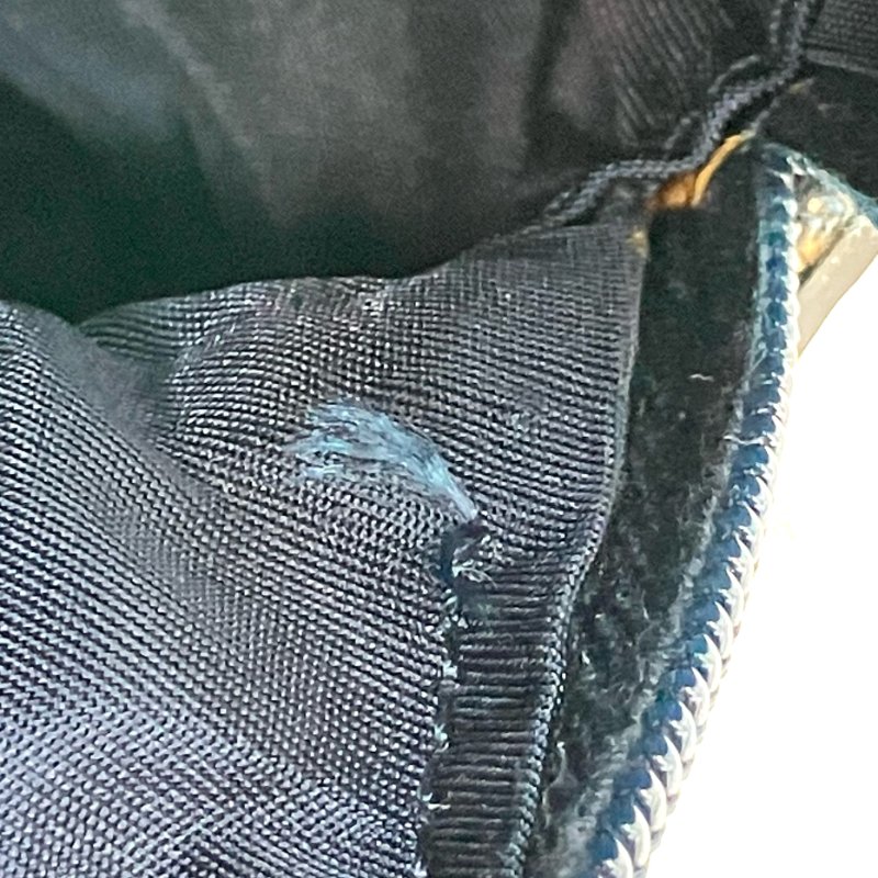 ☆ Christian Dior 迪奧 Navy And Beige Canvas Vintage Trotter Double Saddle Hand Bag 深藍色和淺褐色帆布手袋 - 257019148-21