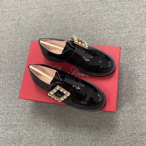 Roger Vivier 鑽扣 德比鞋#36 36.5