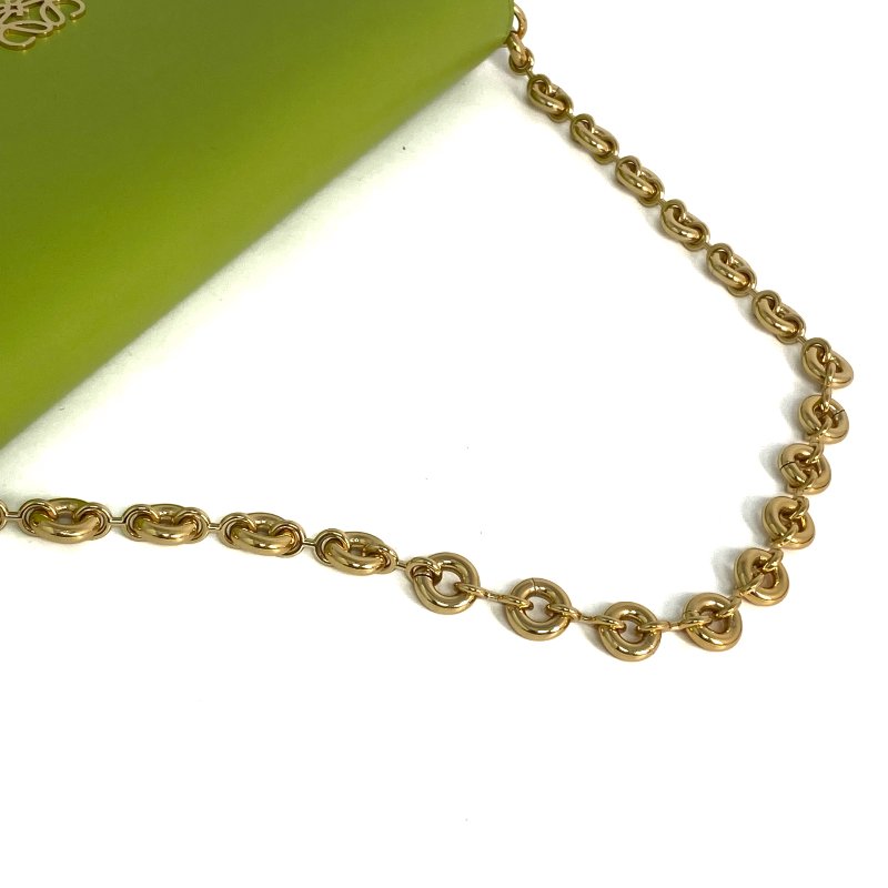 ☆ Loewe 羅意威 Green Lambskin Goya Chain Shoulder Bag 綠色小羊皮鏈條肩揹袋 - 257019151-14