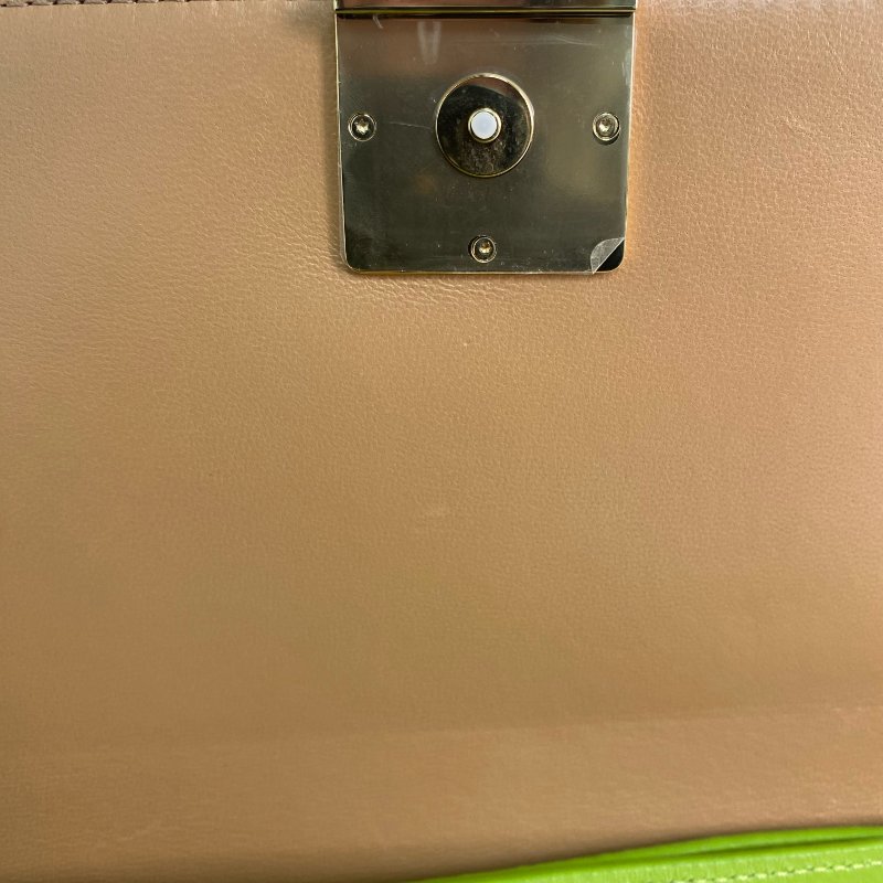 ☆ Loewe 羅意威 Green Lambskin Goya Chain Shoulder Bag 綠色小羊皮鏈條肩揹袋 - 257019151-16