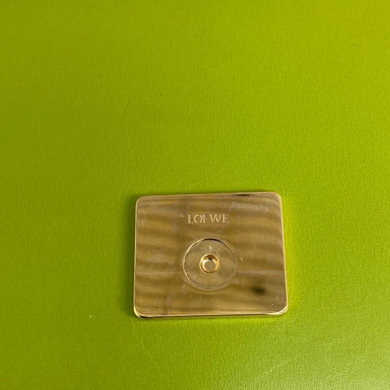 ☆ Loewe 羅意威 Green Lambskin Goya Chain Shoulder Bag 綠色小羊皮鏈條肩揹袋 - 257019151-17