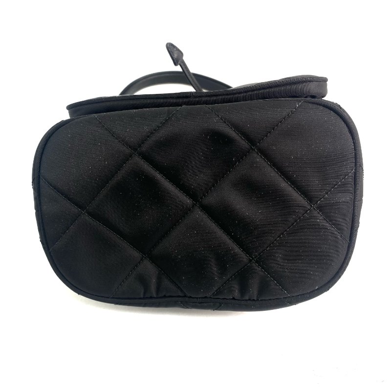 △ Prada 普拉達 Black Re-Nylon Chain Bucket Bag 1BH038 黑色再生尼龍鎖鏈水桶袋 - 257020919-4