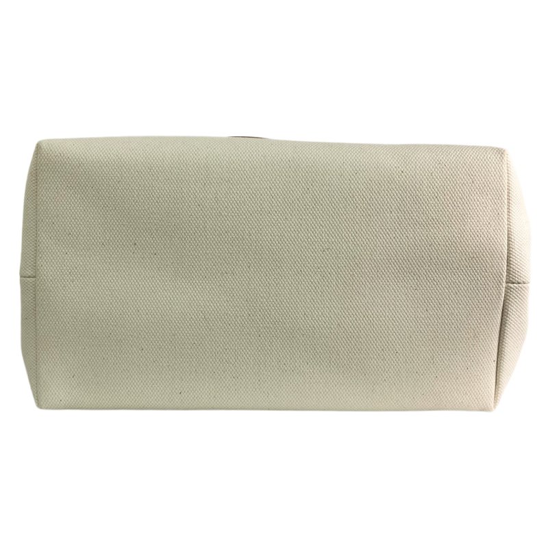 ☆ Celine 思琳 White Canvas New Horizontal Cabas Tote Bag 白色帆布肩揹袋 - 257019917-5