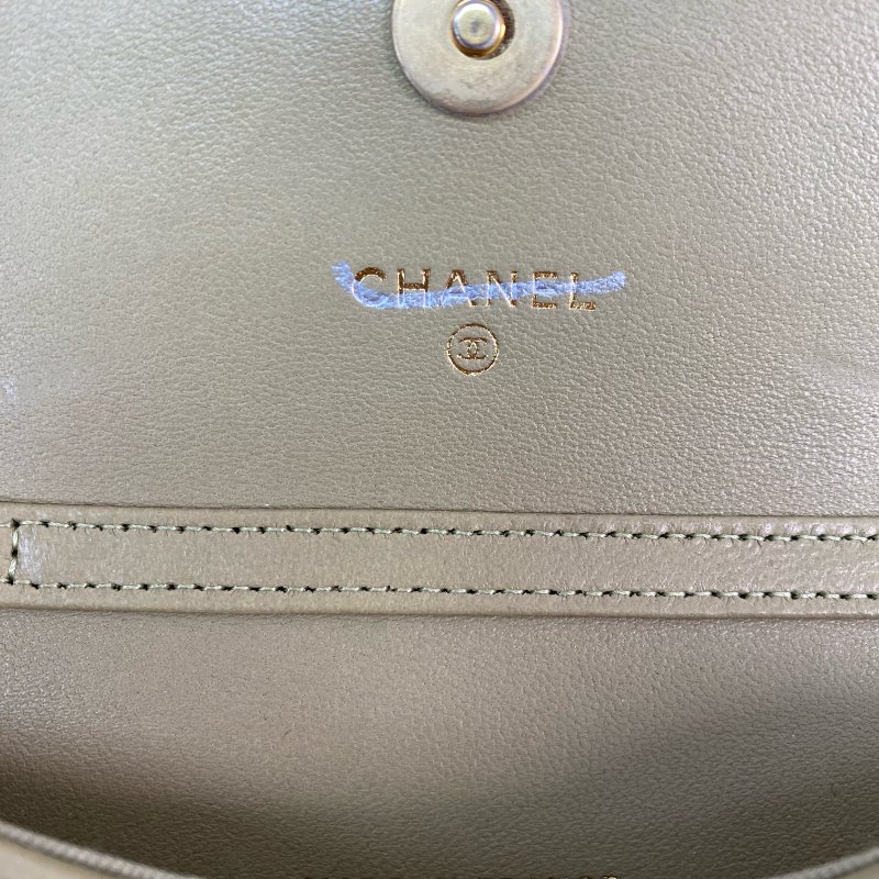 △ Chanel 香奈兒 Green Yellow Lambskin Gold Tone Metal Mini Chain Shoulder Bag AP3036 黃綠色小羊皮金色金屬迷你鎖鏈肩背袋 - 257019956-12