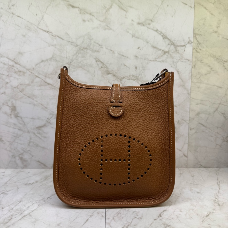 HERMES minievelyne 金棕/U刻-0
